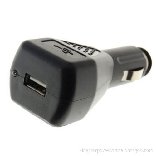 Universal USB Car Charger for HTC, BlackBerry, Samsung, 5V 1,000mA, LED Indicator